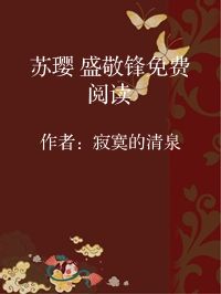 小说《苏璎 盛敬锋免费阅读》封面图片