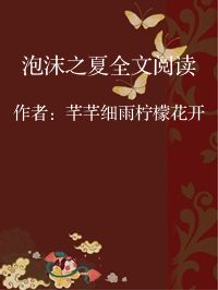 小说《泡沫之夏全文阅读》封面图片