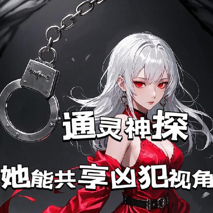 小说《通灵神探：她能共享凶犯视角》封面