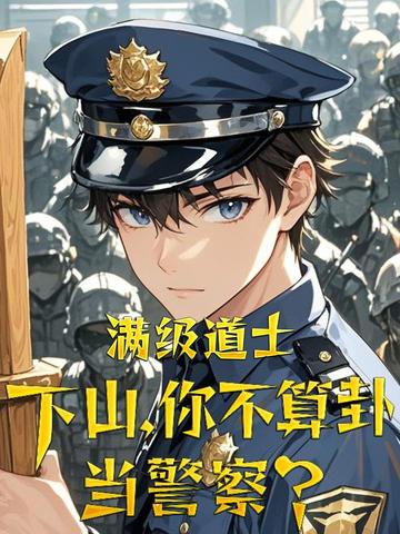 小说《满级道士下山，你不算卦当警察？》封面