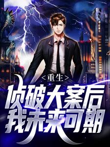 小说《重生：侦破大案后，我未来可期》封面