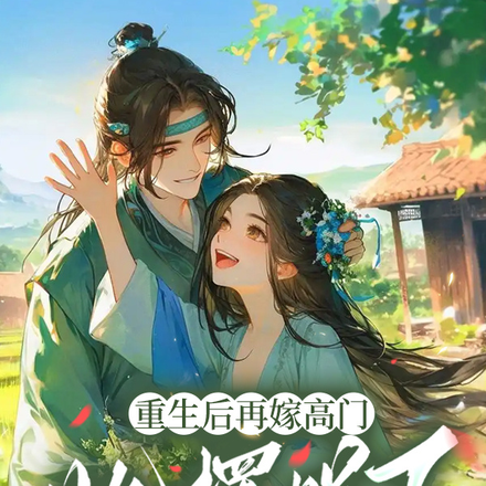 小说《重生后再嫁高门，她摆烂了》封面