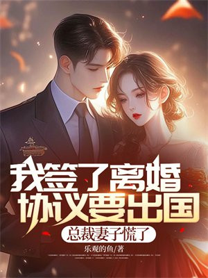 小说《我签了离婚协议要出国，总裁妻子慌了》封面