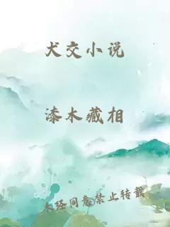 小说《犬交》封面
