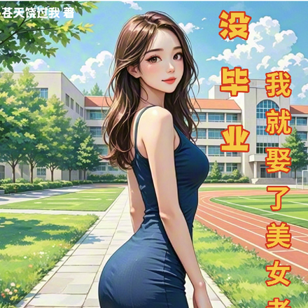 小说《没毕业，我就娶了美女老师》封面