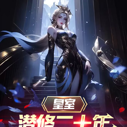 小说《皇室潜修二十年，开局陆地神仙》封面