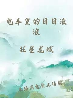 小说《电车里的日日液液》封面